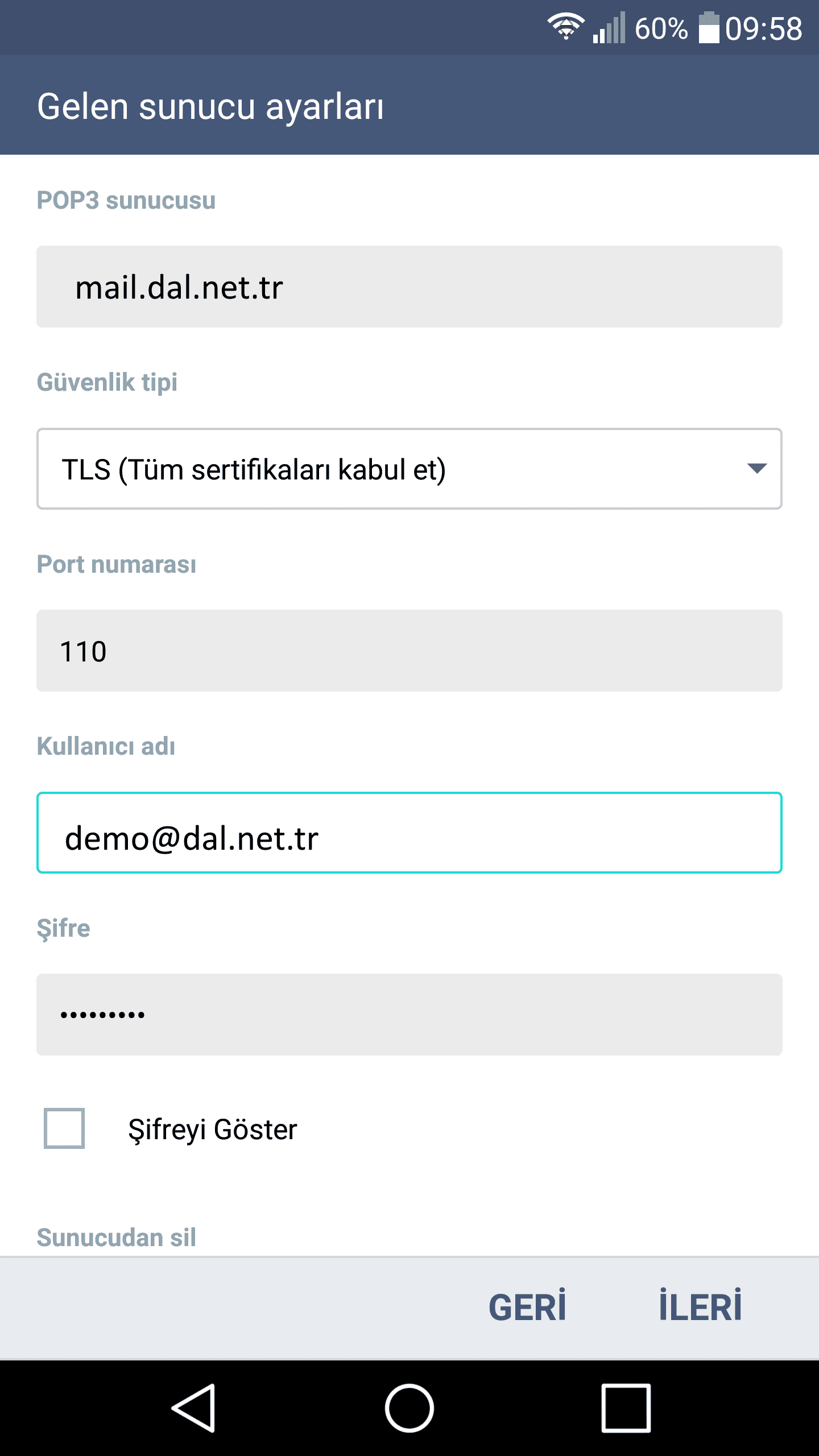 Android Cihazlara E-Posta Kurulumu Nasıl Yapılır? | DALNET
