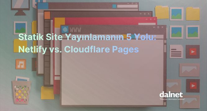 statik site yayınlamanın yolu